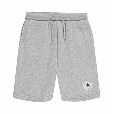 Calções de Desporto Infantis Converse CHUCK PATCH TEE 969002 042 Cinzento