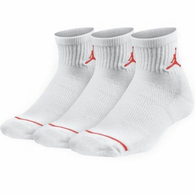 Meias de Desporto Jordan JORDAN JUMPMAN WJ0009 001 Branco 3 pares