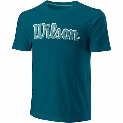 Camisola de Manga Curta Homem Wilson Azul