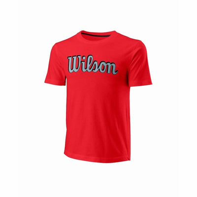Camisola de Manga Curta Homem Wilson Vermelho
