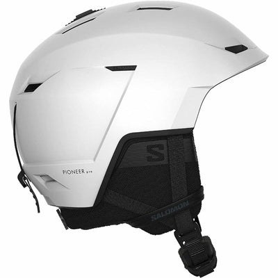 Capacete de esqui Salomon Pioner Lt Pro  L Branco