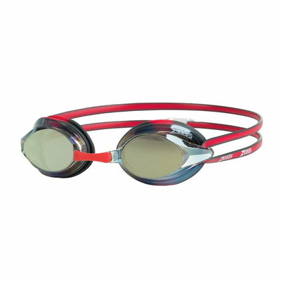 Óculos de Natação Zoggs Racer Titanium Vermelho Tamanho único