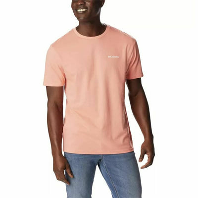 Camisola de Manga Curta Homem Columbia North Cascades Salmão