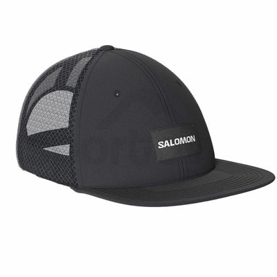 Boné Salomon Flat Cap Deep Preto M