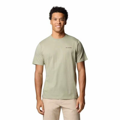 Camisola de Manga Curta Homem Columbia North Cascades™ Sleeve Caqui