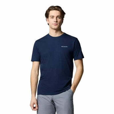 Camisola de Manga Curta Homem Columbia North Cascades™ Sleeve Azul escuro