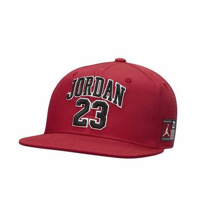 Boné Infantil Jordan Jersey Flat brim Vermelho (Tamanho único)