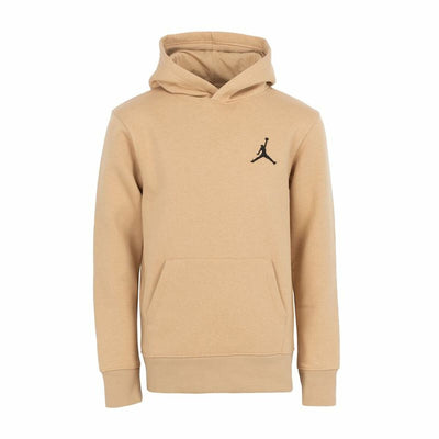 Polar com Capuz Criança Jordan Po-Pull-Over Bege 8-10 Anos