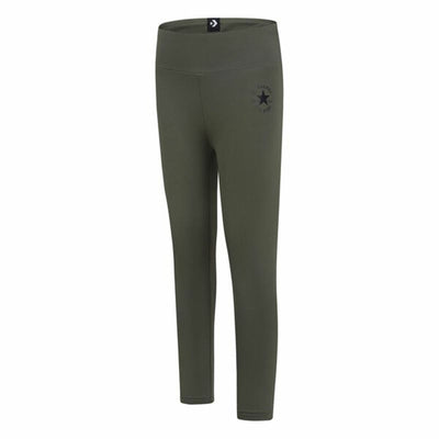 Leggings de Desporto Infantis Converse Chuck Patch High Rise Verde