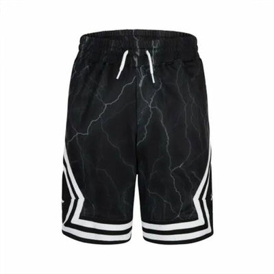Calções de Desporto Infantis Jordan JDN MJ AOP DIAMOND SHORT 95C890 F66 Preto