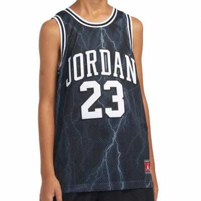 T-Shirt de Alças Mulher Infantil Jordan JORDAN 23 AOP JERSEY 95C655 F66 Preto