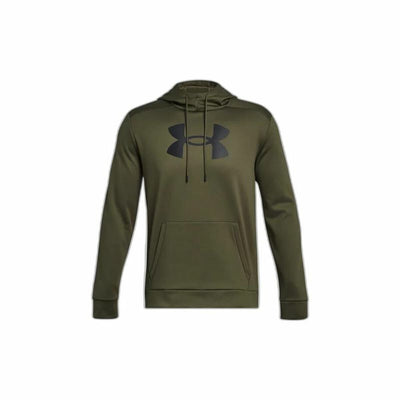 Polar com Capuz Homem Under Armour Fleece Big Logo Azeitona