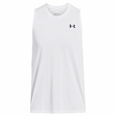 T-Shirt para Homem sem Mangas Under Armour Tech Tank Branco