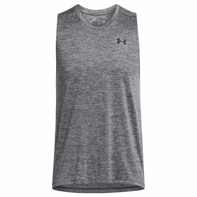T-Shirt para Homem sem Mangas Under Armour Tech Tank Cinzento escuro