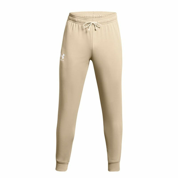 Calças Under Armour Rival Terry Jogger Bege