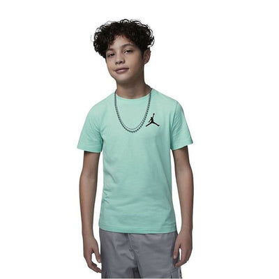 Camisola de Manga Curta Infantil Jordan JDB JUMPMAN AIR EMB 95A873 E8G Azul
