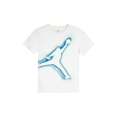 Camisola de Manga Curta Infantil Jordan JDB AIR HEATMAP JUMPMAN HBR SS 95D238 001 Branco