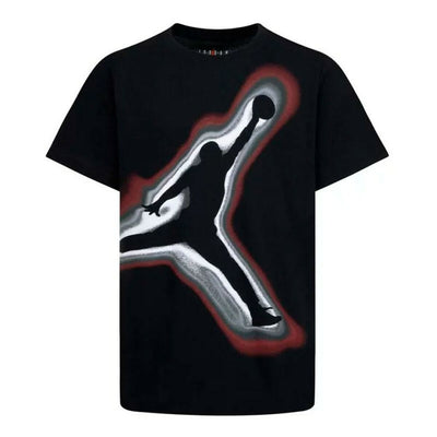 Camisola de Manga Curta Infantil Jordan JDB AIR HEATMAP JUMPMAN HBR SS 95D238 023 Preto