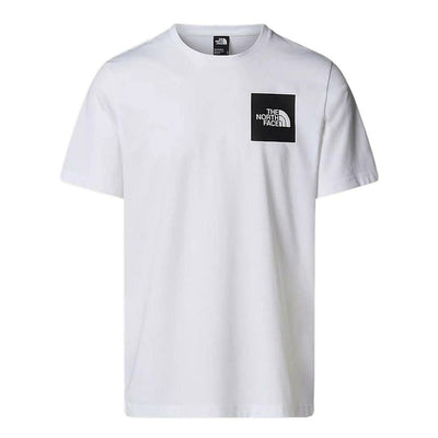 Camisola de Manga Curta Homem The North Face M SS FINE TEE NF0A8A6MFN41 Branco