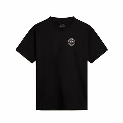 Camisola de Manga Curta Homem Vans Og Pennant Ss Crew Preto
