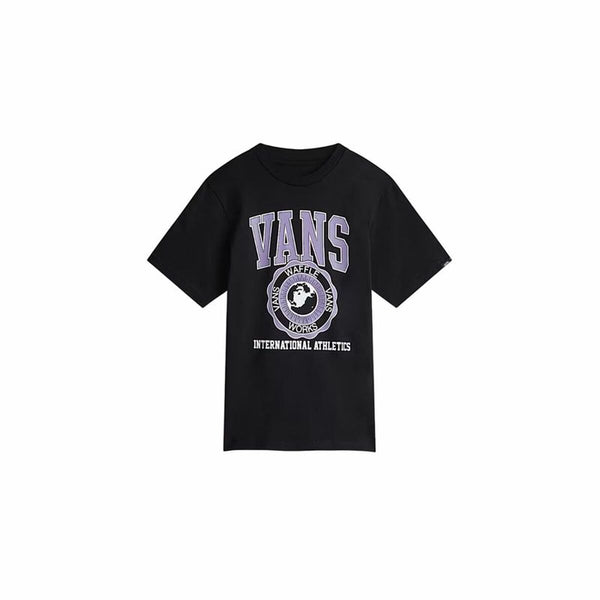 Camisola de Manga Curta Infantil Vans Inter V Ss Preto