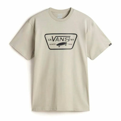 Camisola de Manga Curta Homem Vans Full Patch London Fog Bege