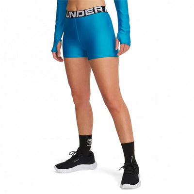 Leggings de Desporto de Mulher Under Armour Hg Shorty Azul Anil