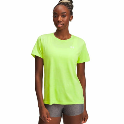 Camisola de Manga Curta Homem Under Armour Tech Amarelo