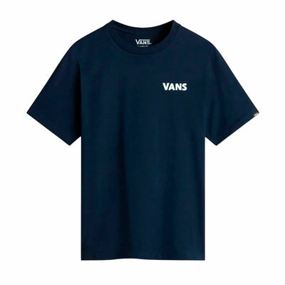 Camisola de Manga Curta Infantil Vans Headwaves Ss Azul Marinho