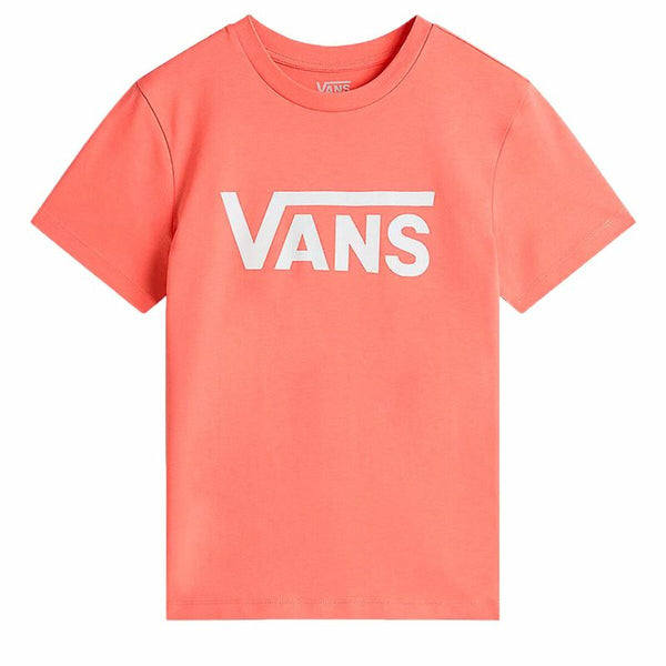 Camisola de Manga Curta Mulher Vans Flying V Flyv Cor de Rosa Salmão