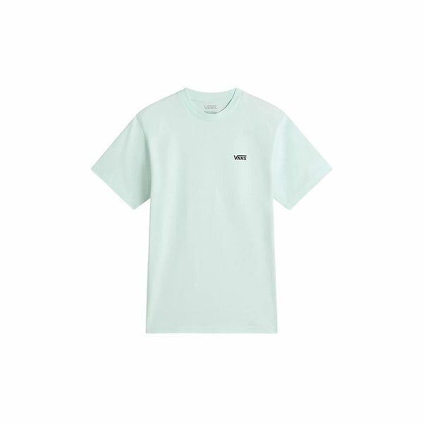 Camisola de Manga Curta Mulher Vans Left Chest Logo Em Hint Of Mint Água-marinha