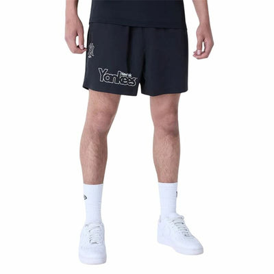 Calções de Basquetebol para Homem New Era New York Yankees MLB Preto