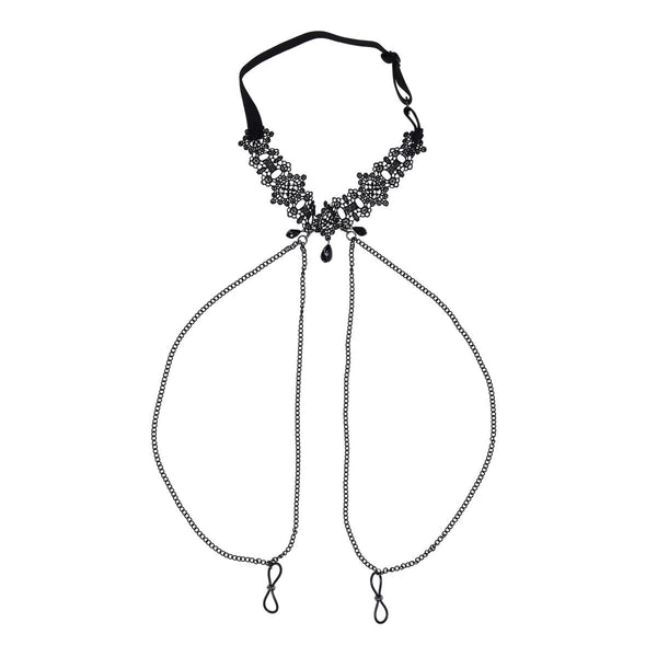 Corrente com Pinças para Mamilos Sportsheets Sex and Mischief