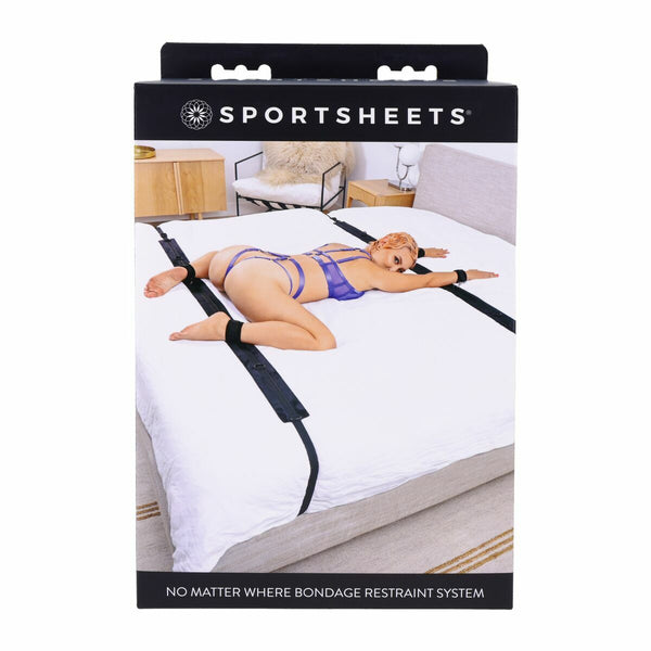 Kit Bondage com Corda Ajustável Sportsheets