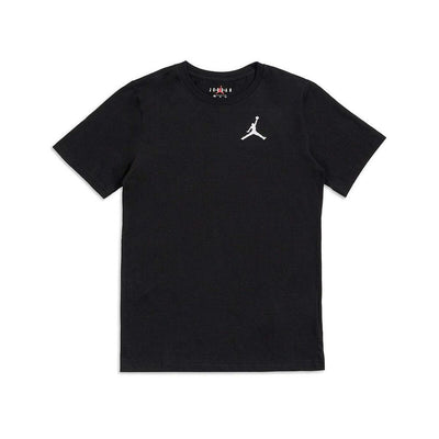 Camisola de Manga Curta Infantil Jordan JDB JUMPMAN AIR EMB 95A873 023 Preto