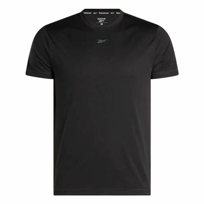 Camisola de Manga Curta Homem Reebok Id Train Ss Tech Tee Preto