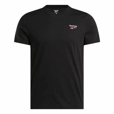 Camisola de Manga Curta Homem Reebok Identity Smal Preto