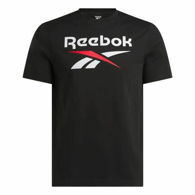 Camisola de Manga Curta Homem Reebok Identity Big Preto