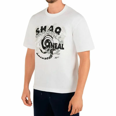 Camisola de Manga Curta Homem Reebok Gs Hs Shaq Spiral Te Branco