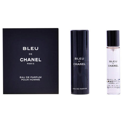 Conjunto de Perfume Homem Bleu Chanel 3145891073003 (3 pcs) Bleu