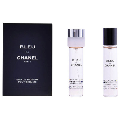 Conjunto de Perfume Homem Bleu Chanel 3145891073102 (3 pcs) Bleu