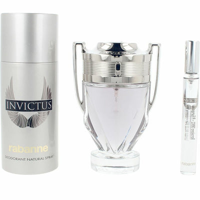 Conjunto de Perfume Homem Paco Rabanne INVICTUS
