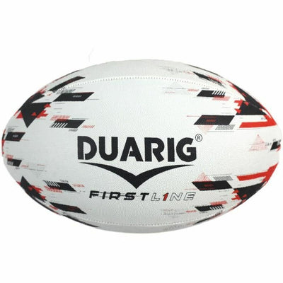 Bola de Rugby Duarig Preto Vermelho