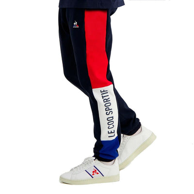 Calças de Treino para Adultos Le coq sportif  TRI PANT SLIM 2310016 Homem Azul Marinho