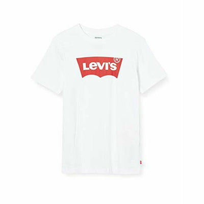 Camisola de Manga Curta Criança Levi's 8157 Branco