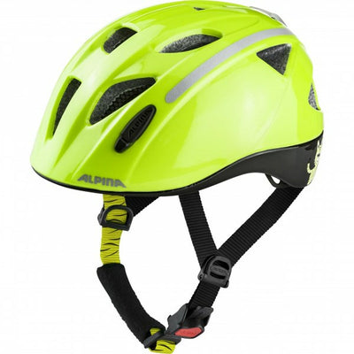 Capacete de Ciclismo Infantil Alpina XIMO FLASH Amarelo Preto 49-54 cm