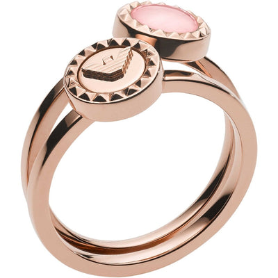 Anel feminino Emporio Armani EGS2694221505 Ouro rosa