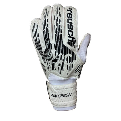 Luvas de Guarda-Redes Reusch ATTRAK SOLID JUNIOR 5462017 Branco