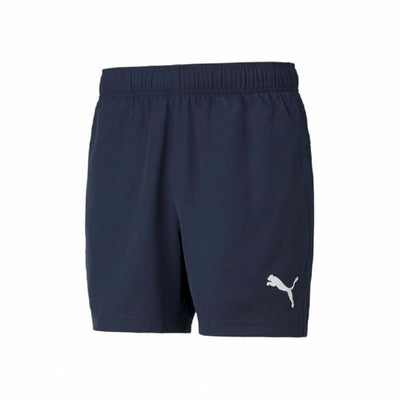Calças para Adultos Puma Active Woven M Azul escuro