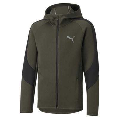 Casaco de Desporto Infantil Puma Evostripe Verde-escuro